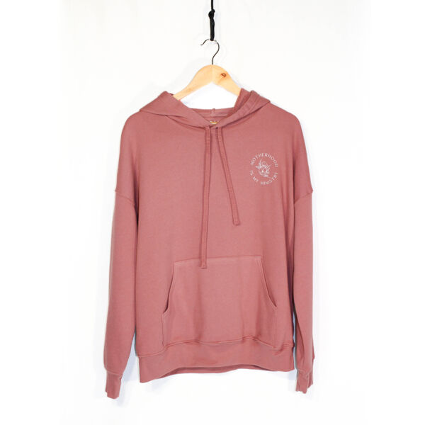MOTHERHOOD IS MY MINISTRY - Sponge Fleece Pullover Hoodie Thumbnail