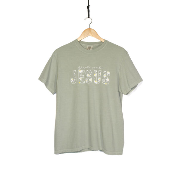 GIVE ME JESUS - Garment-Dyed Heavyweight T-Shirt Thumbnail