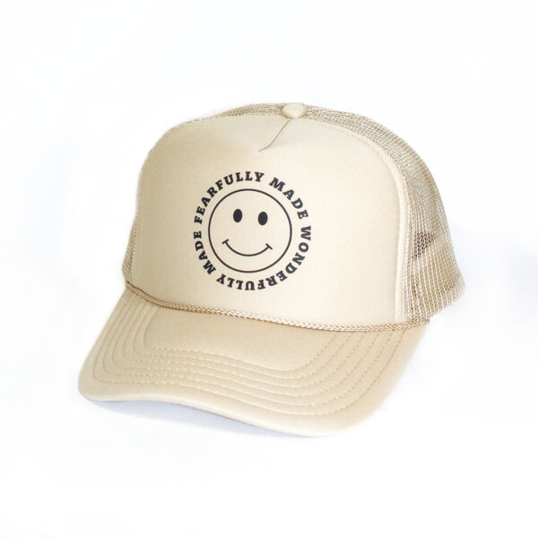 FEARFULLY MADE - High Crown Mesh Back Trucker Hat Thumbnail