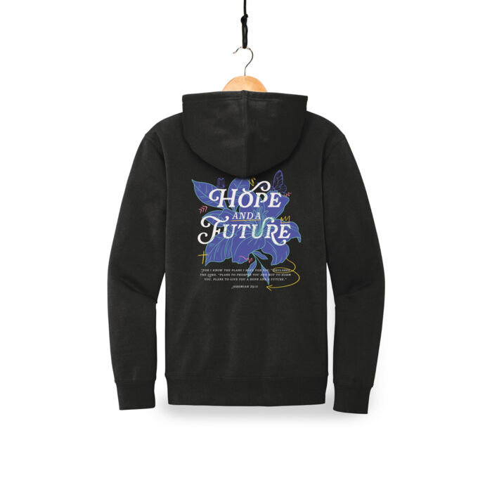 HOPE AND A FUTURE - Fleece Hoodie Thumbnail
