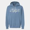 Garment Dyed Lightweight Fleece Hooded Sweatshirt Thumbnail