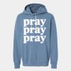Garment Dyed Lightweight Fleece Hooded Sweatshirt Thumbnail